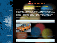 Tablet Screenshot of animium.com
